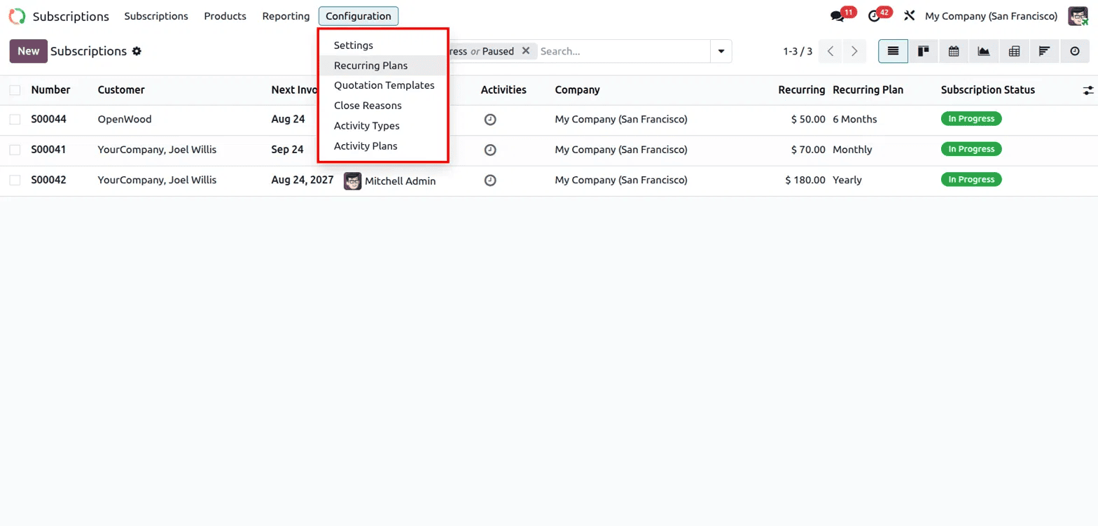 How to Get Started with the Odoo 19 Subscription Module-cybrosys
