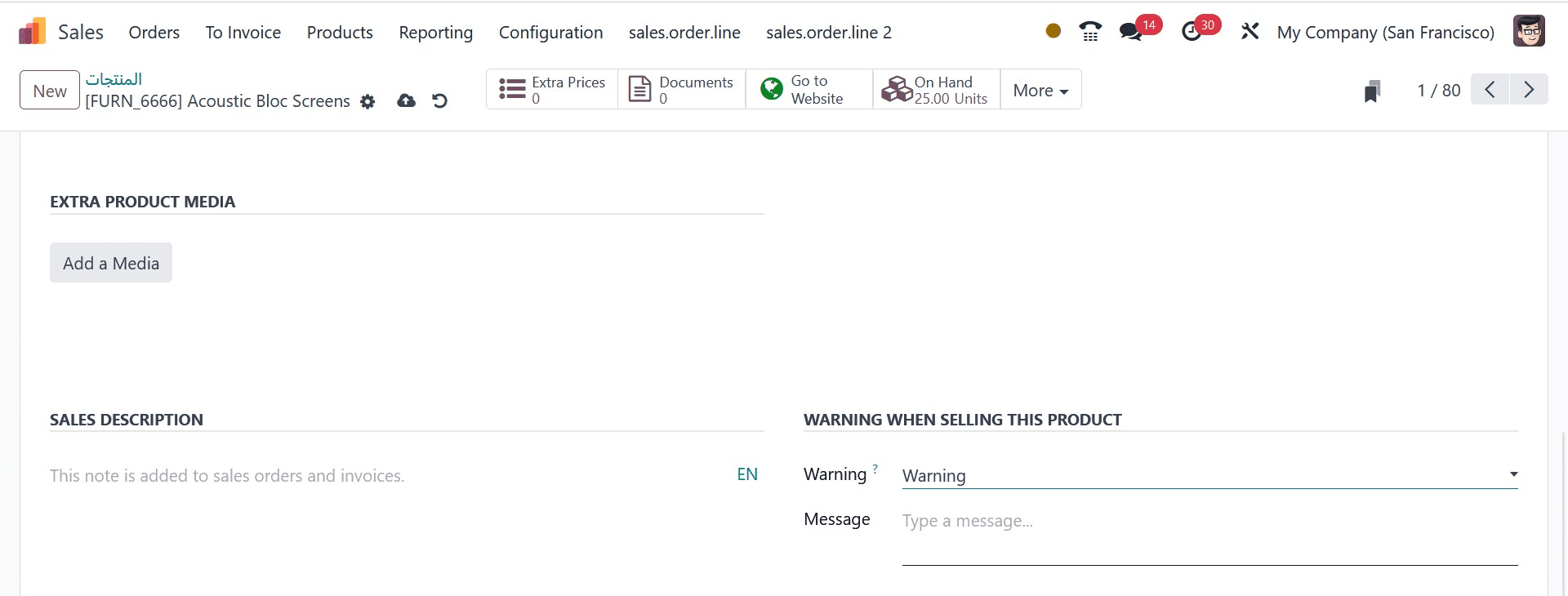 How to Get Warnings for Your Product using Odoo 17 Sales-cybrosys