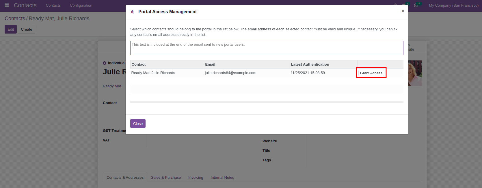 how-to-grant-portal-access-to-a-customerclient-in-odoo-15