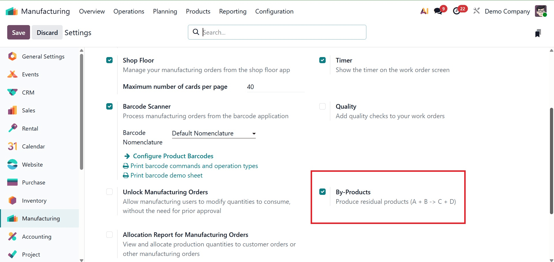 How to Handle By-Products in Manufacturing Operations in Odoo 19-cybrosys