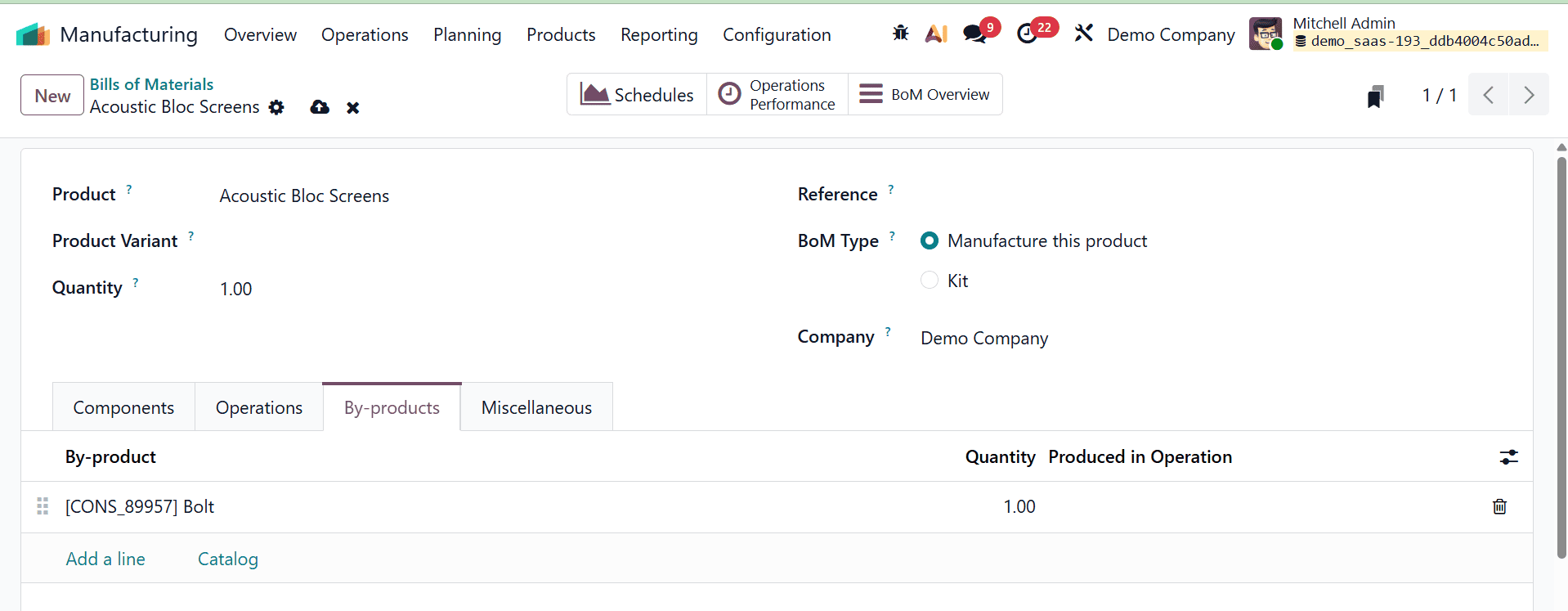 How to Handle By-Products in Manufacturing Operations in Odoo 19-cybrosys
