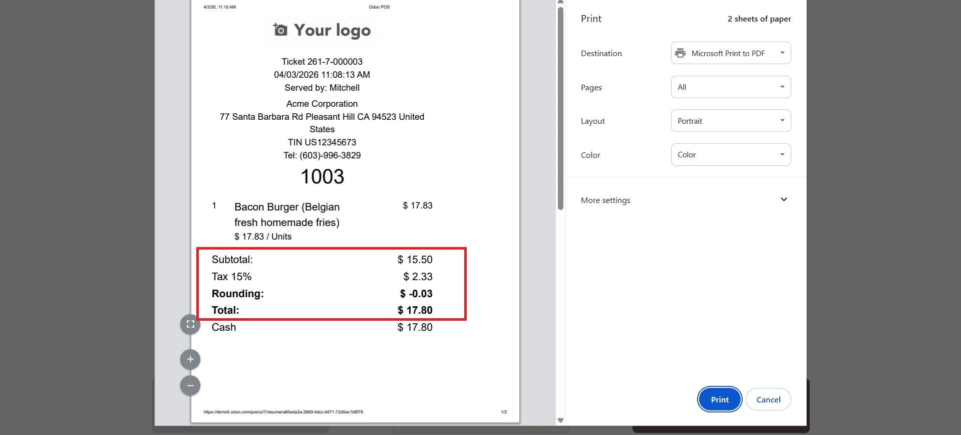 How to Handle Cash Rounding in Odoo 19 POS Transactions-cybrosys