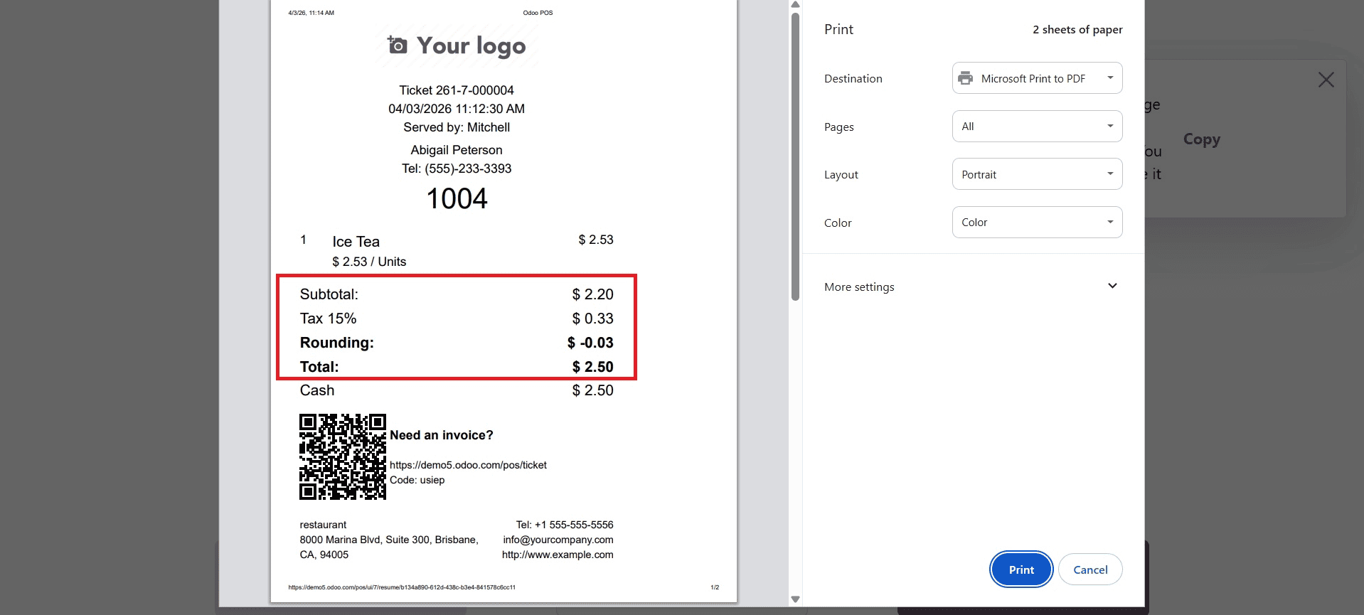 How to Handle Cash Rounding in Odoo 19 POS Transactions-cybrosys
