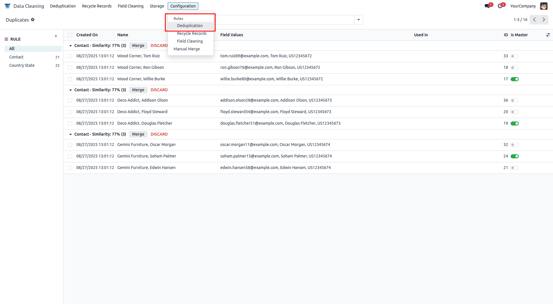 How to Handle Duplicate Data with Odoo 18’s Data Cleaning Module-cybrosys