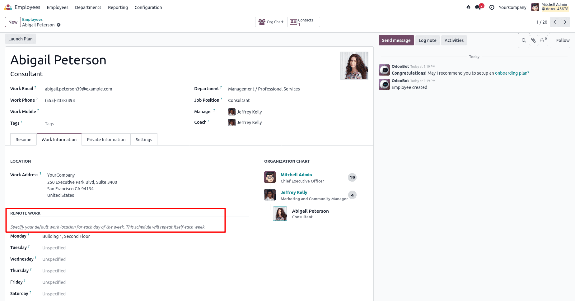 How to Handle Employee Remote Working in Odoo 18-cybrosys