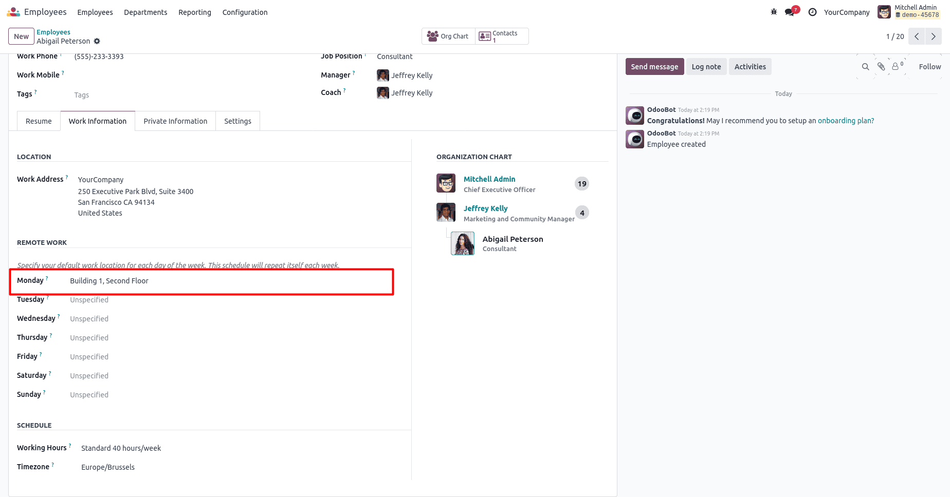 How to Handle Employee Remote Working in Odoo 18-cybrosys