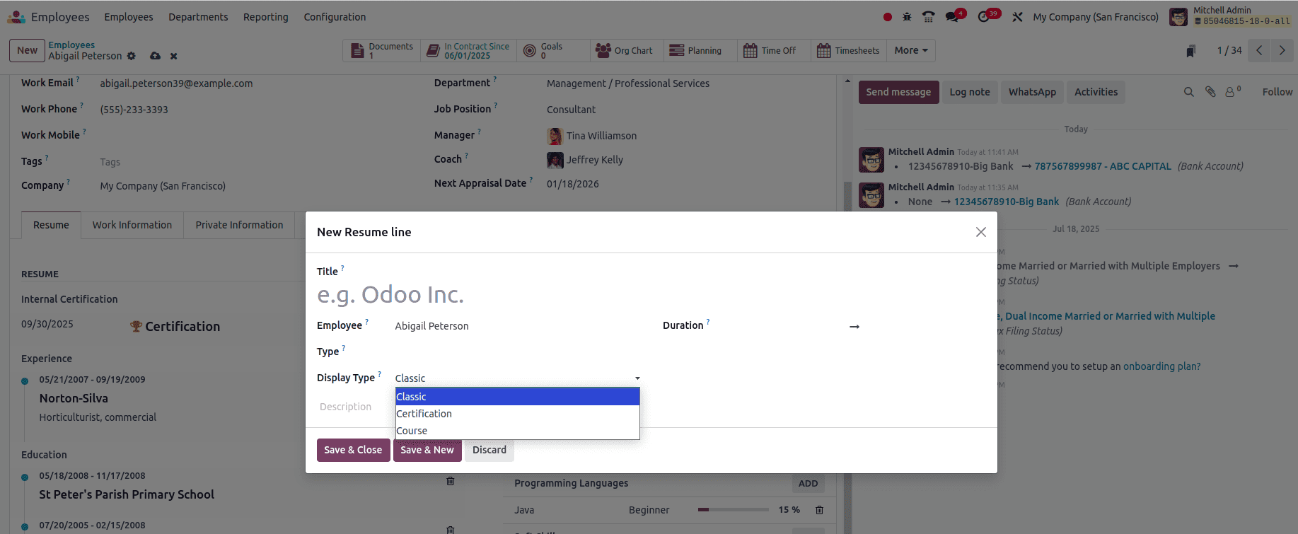 How to Handle Employee Skill Management in Odoo 18-cybrosys