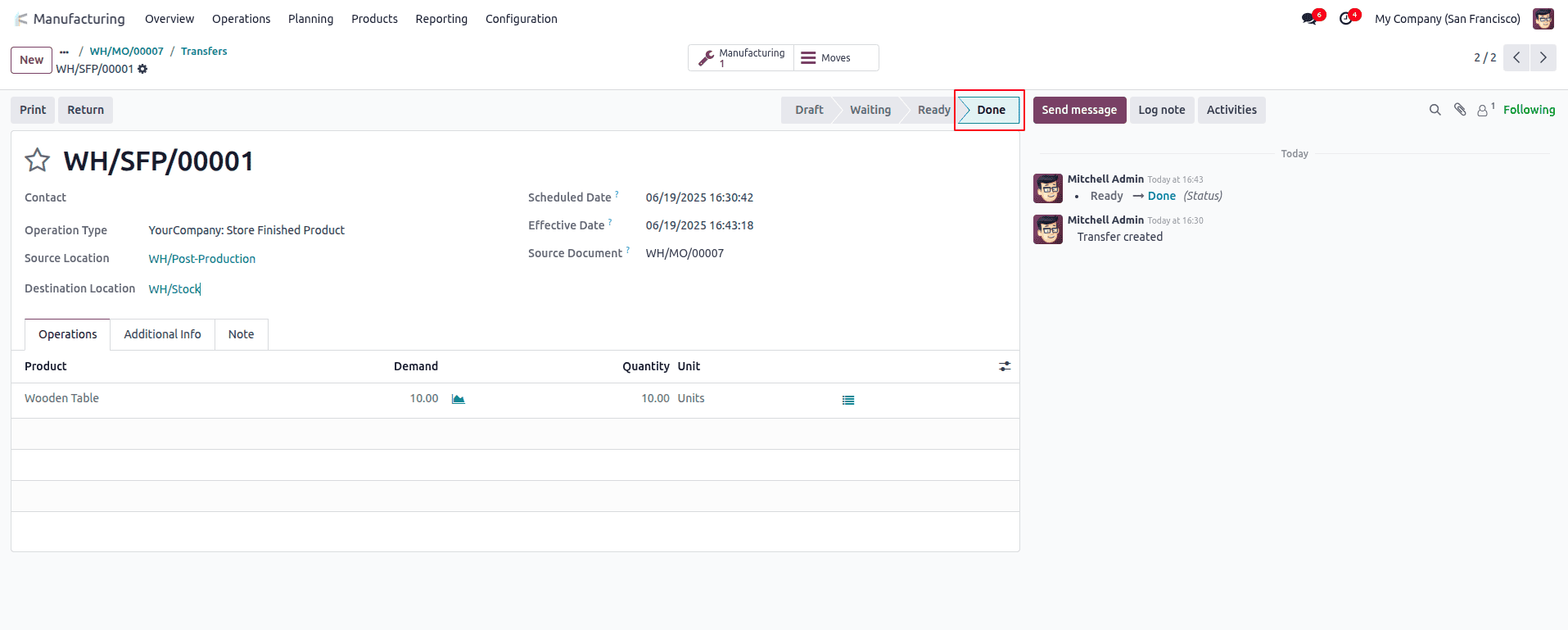 How to Handle Manufacting With Three Step Warehouse Configuration in Odoo 18-cybrosys