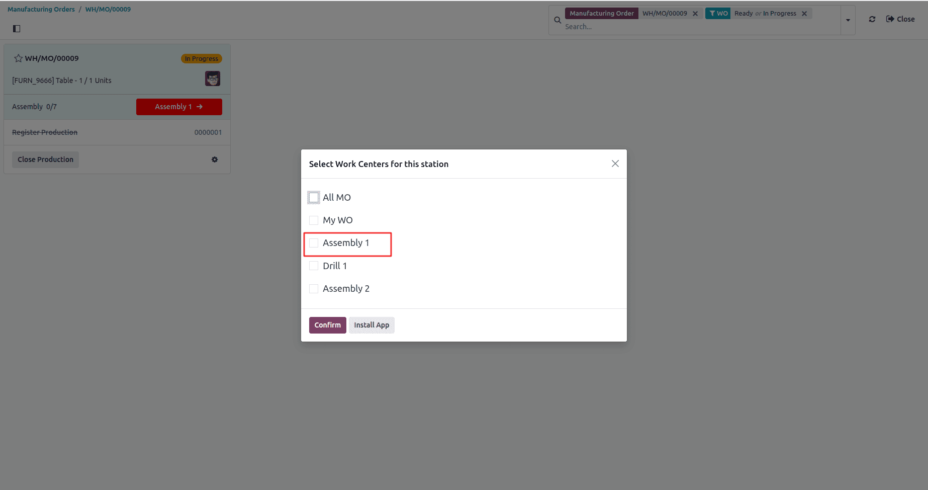 How to Handle Manufacturing with One-Step Warehouse Configuration in Odoo 18-cybrosys