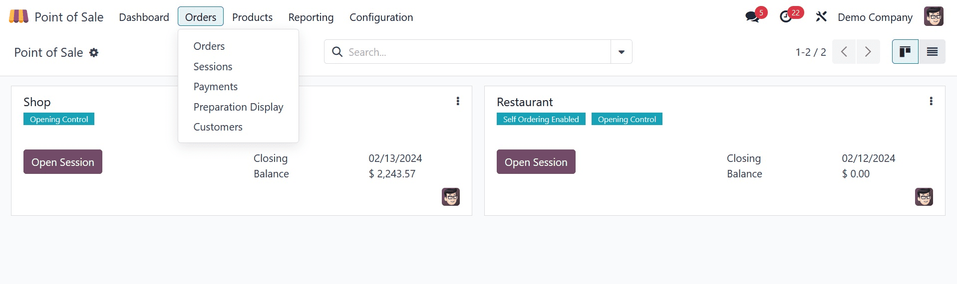 How to Handle Order Management in Odoo 17 Point of Sale-cybrosys