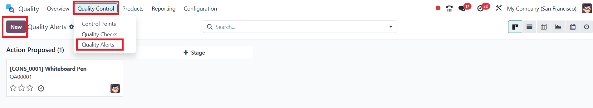 How to Handle Quality Checks and Quality Alerts in Odoo 18-cybrosys
