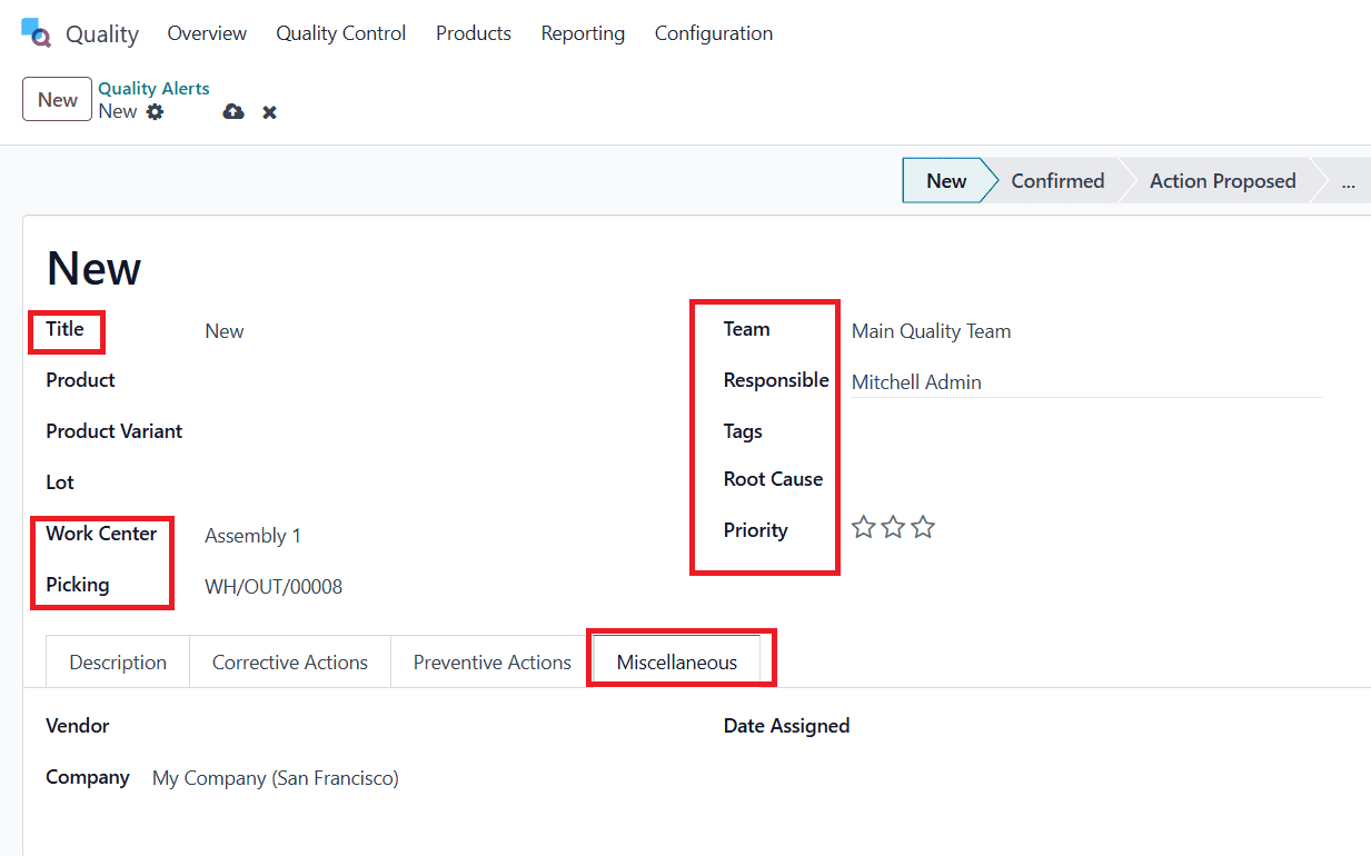 How to Handle Quality Checks and Quality Alerts in Odoo 18-cybrosys