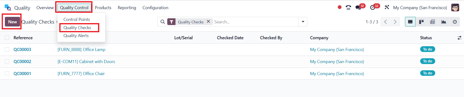 How to Handle Quality Checks and Quality Alerts in Odoo 18-cybrosys