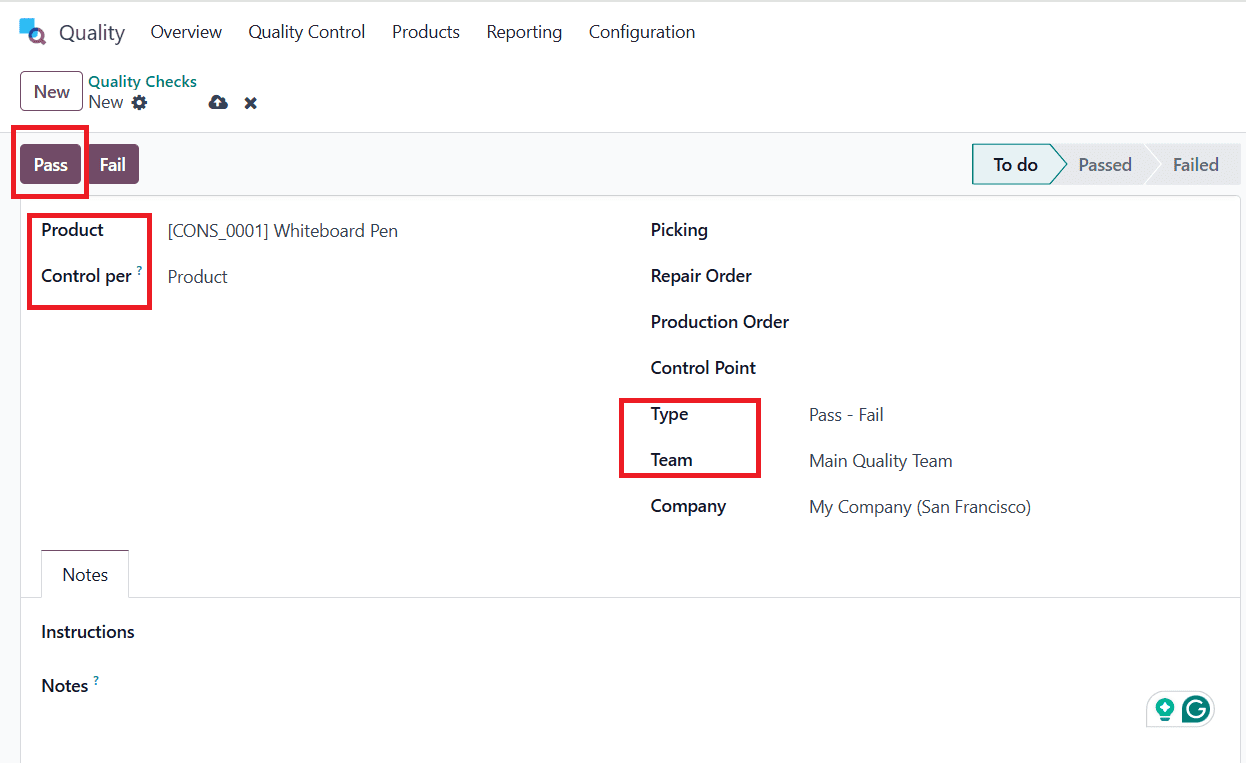How to Handle Quality Checks and Quality Alerts in Odoo 18-cybrosys