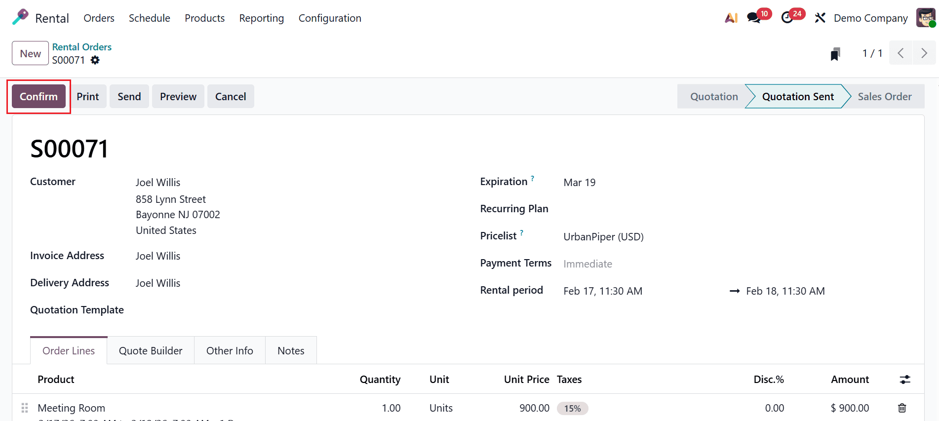 How to Handle Rental Transfers Efficiently in Odoo 19-cybrosys