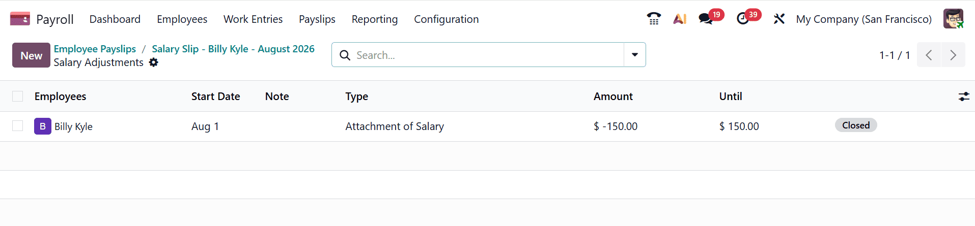 How to Handle Salary Attachments and Deductions in Odoo 19-cybrosys