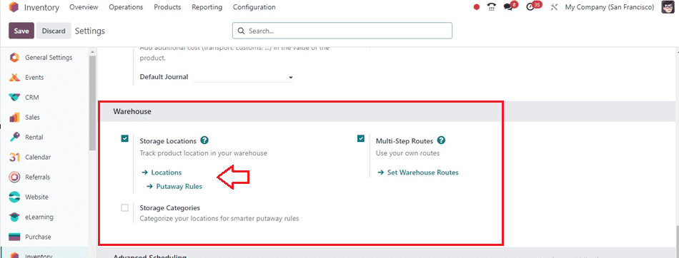 How to Handle the Storage Categories of the Locations in Odoo 17-cybrosys