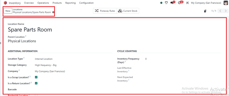How to Handle the Storage Categories of the Locations in Odoo 17-cybrosys
