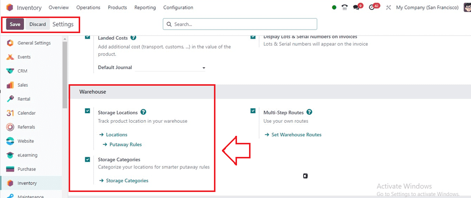 How to Handle the Storage Categories of the Locations in Odoo 17-cybrosys