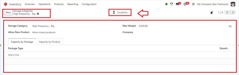 How to Handle the Storage Categories of the Locations in Odoo 17-cybrosys