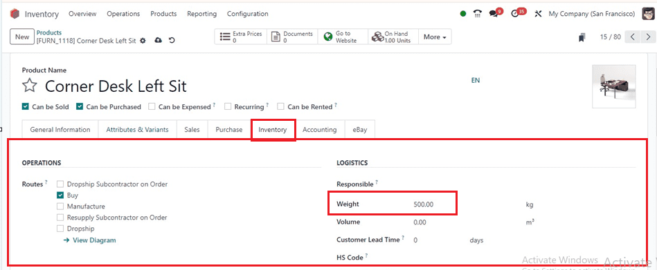 How to Handle the Storage Categories of the Locations in Odoo 17-cybrosys