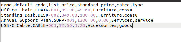How to Import CSV Data Through a Custom Button in Odoo 19-cybrosys