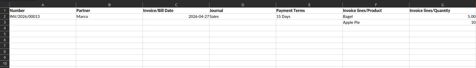 How to Import Customer Invoices in Odoo 19-cybrosys
