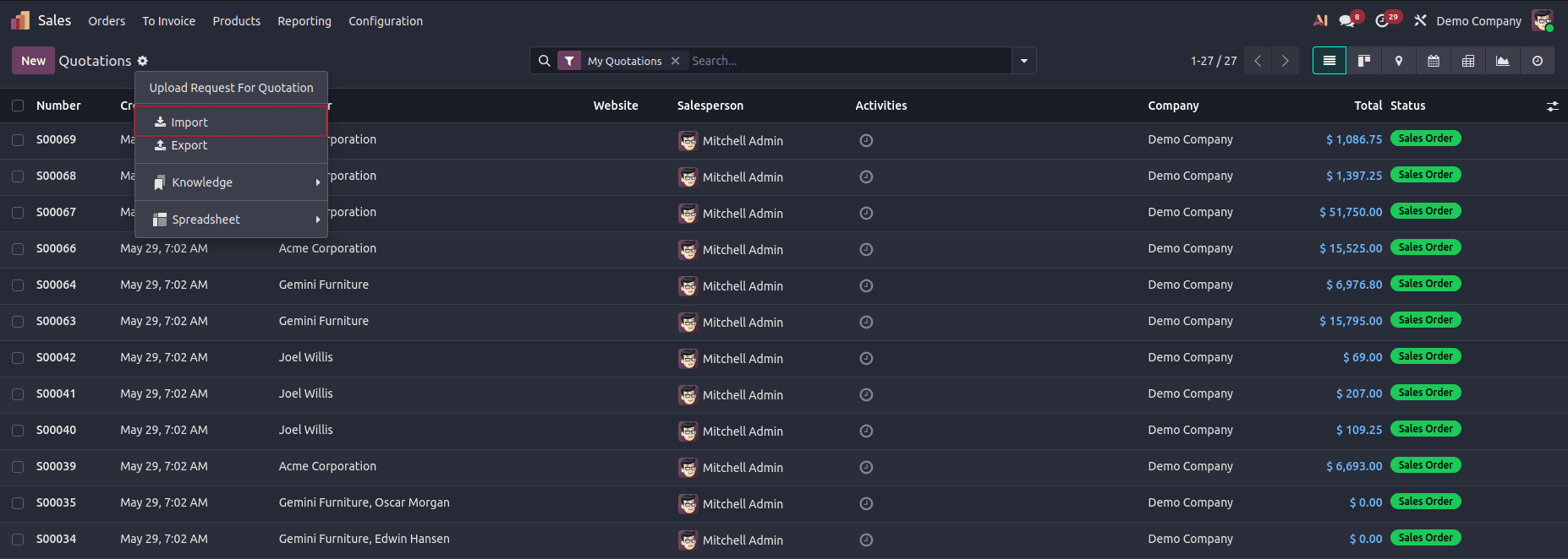 How to Import Data Through the Odoo 19 User Interface-cybrosys
