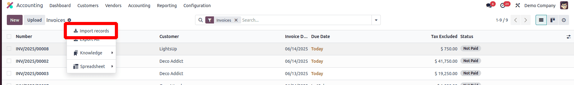 How to Import Master Data in Odoo 18 for Trading Businesses-cybrosys