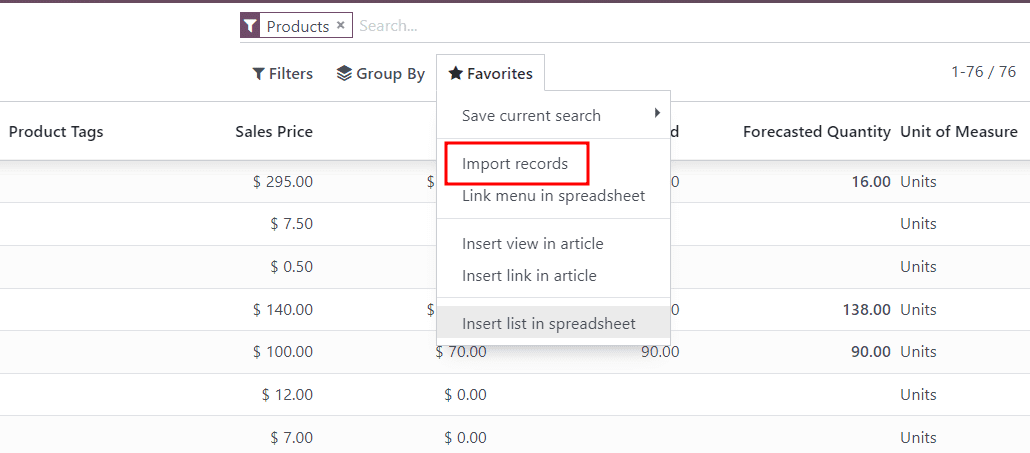 How to Import Products And Product Categories in Odoo 16-cybrosys