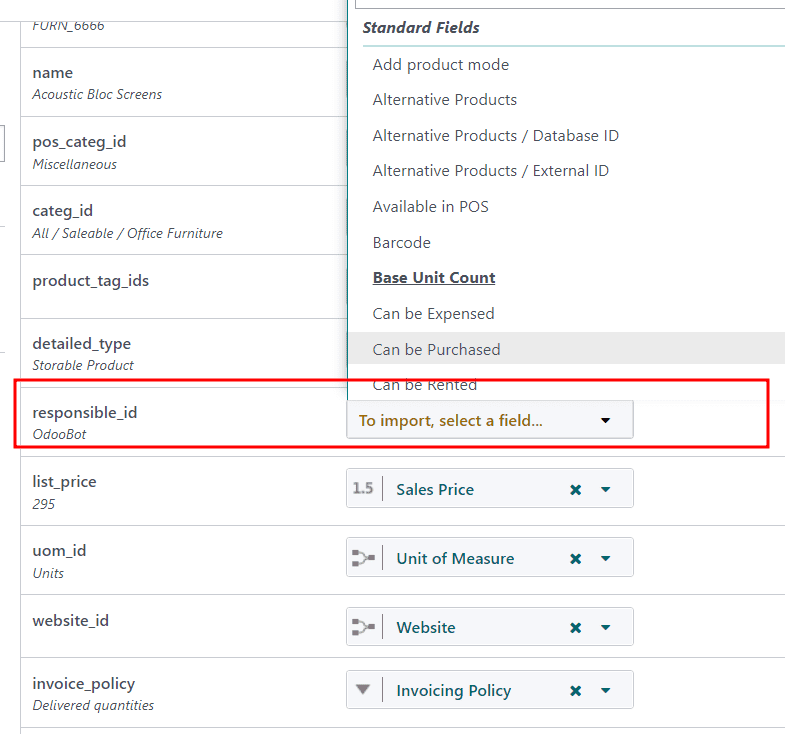 How to Import Products And Product Categories in Odoo 16-cybrosys