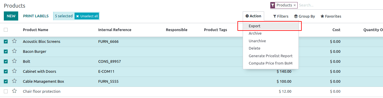 How to Import Products And Product Categories in Odoo 16-cybrosys