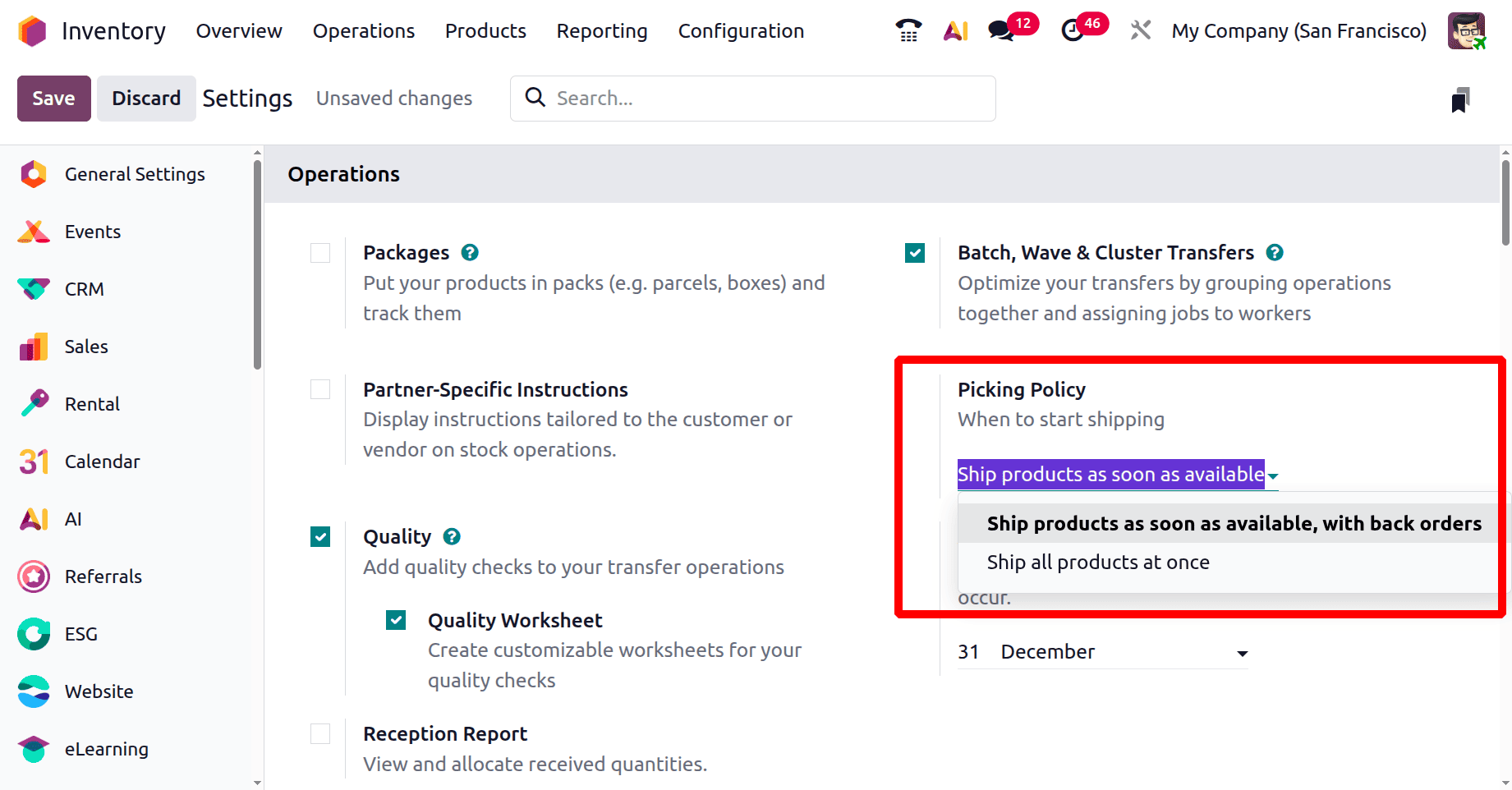 How to Improve Inventory Operations Using Picking Policies in Odoo 19-cybrosys