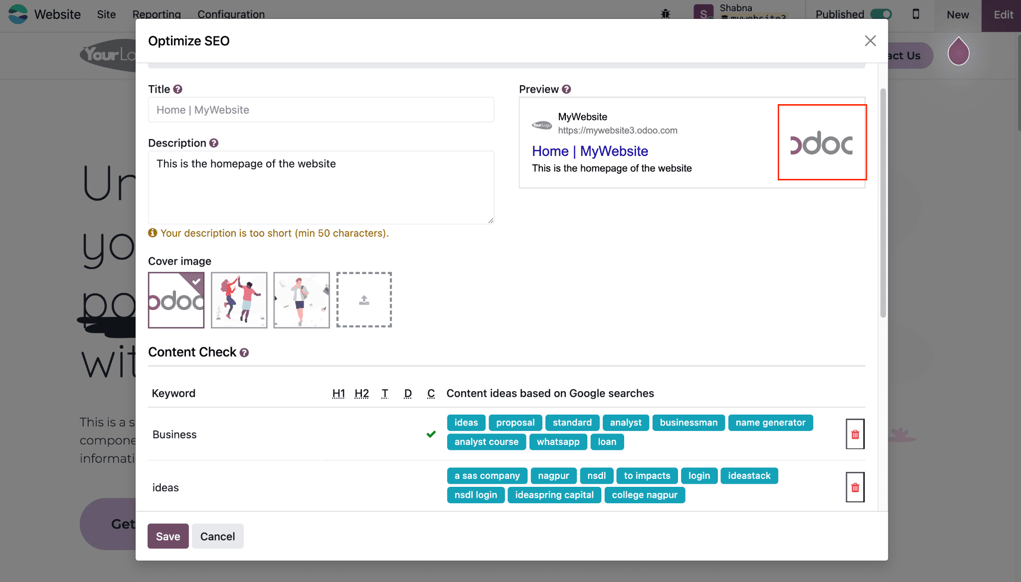 How to Improve Odoo 18 Website Performance Using SEO Tools-cybrosys
