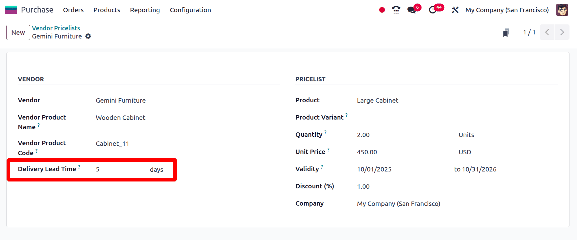 How to Improve Purchase Efficiency with Vendor Pricelists in Odoo 18-cybrosys