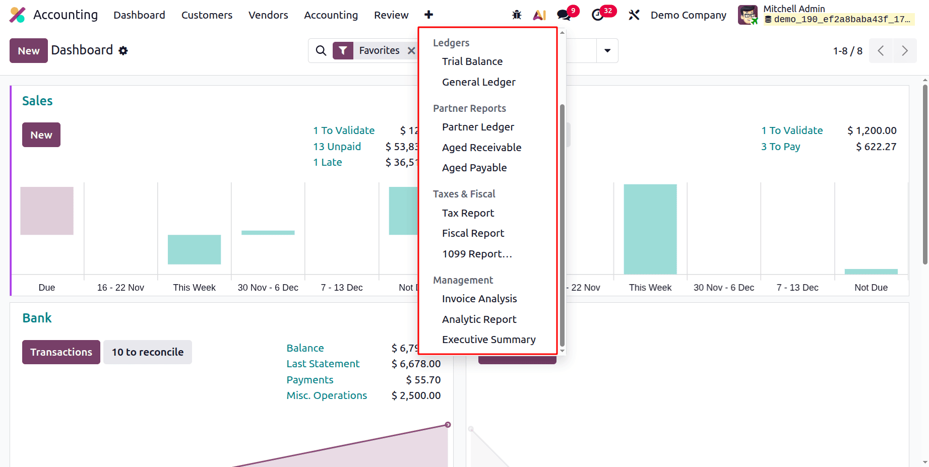 How to Improve Your Finance Workflow with Odoo 19 Reports-cybrosys