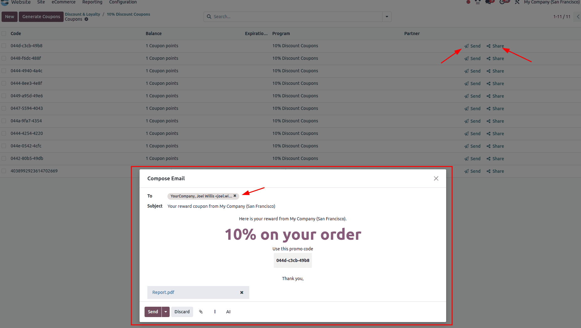 How to Increase Sales Using Gift Cards and Loyalty Programs in Odoo 18