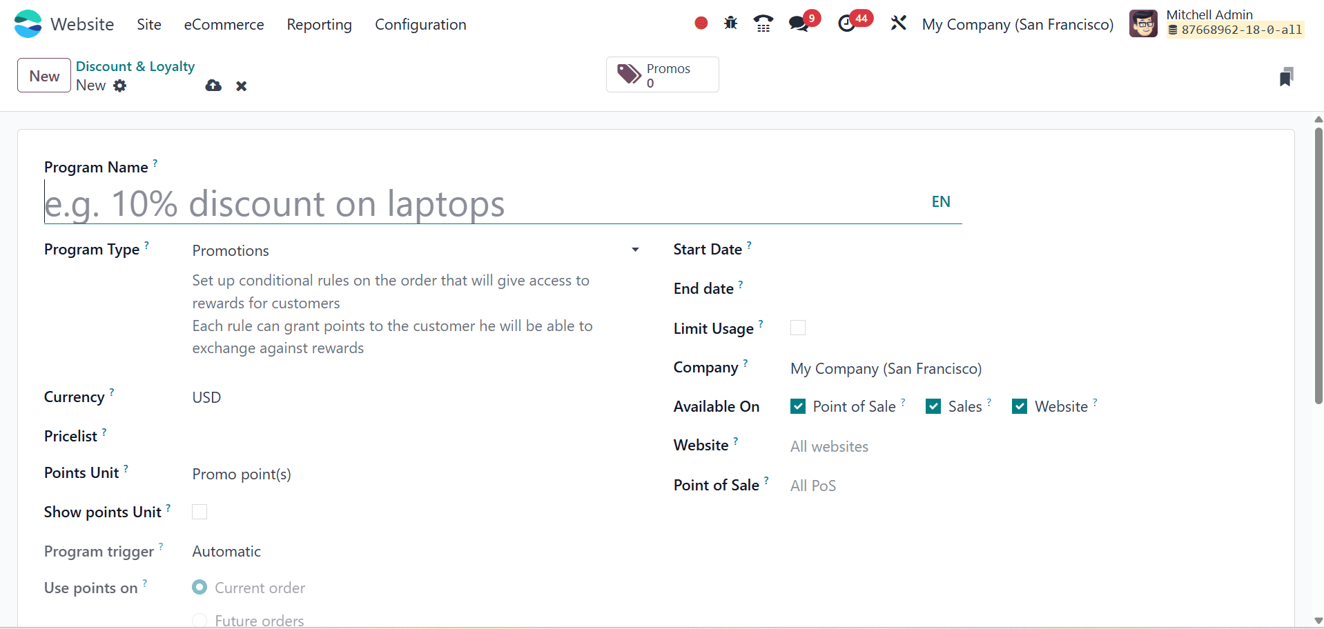 How to Increase Sales with Gift Cards, Loyalty Cards & Promotions on Odoo 18 Website-cybrosys