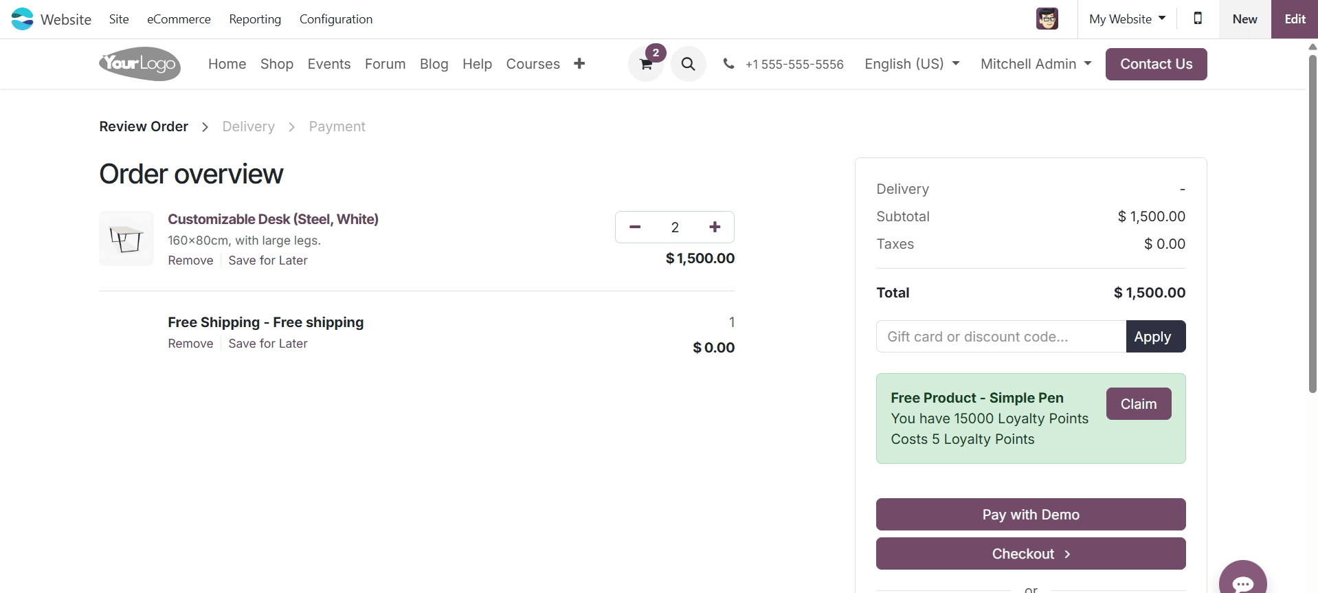 How to Increase Sales with Gift Cards, Loyalty Cards & Promotions on Odoo 18 Website-cybrosys