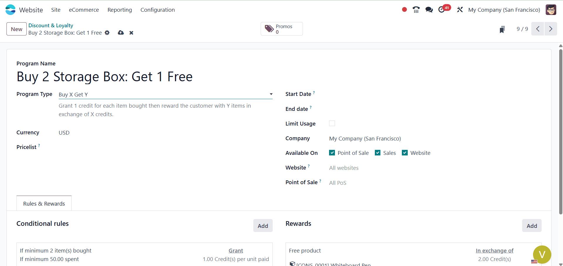 How to Increasing Sales with Promotion Programs on Odoo 18 Website-cybrosys