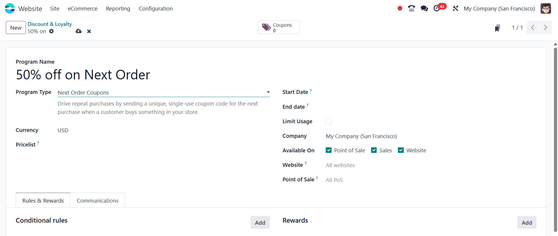 How to Increasing Sales with Promotion Programs on Odoo 18 Website-cybrosys
