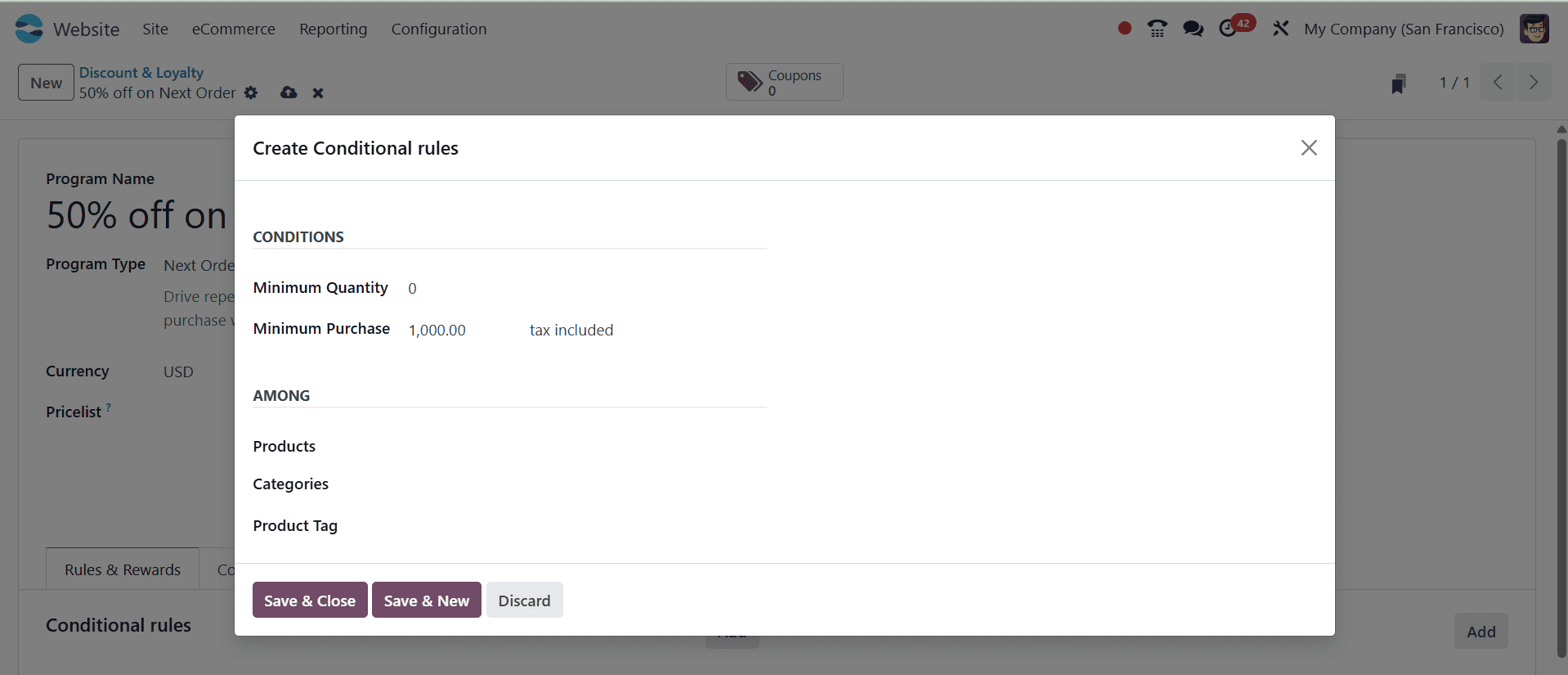 How to Increasing Sales with Promotion Programs on Odoo 18 Website-cybrosys