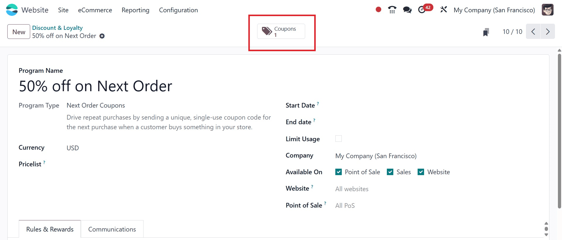 How to Increasing Sales with Promotion Programs on Odoo 18 Website-cybrosys
