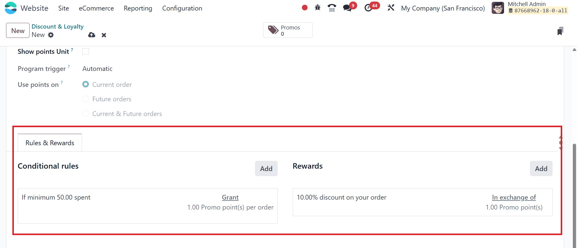 How to Increasing Sales with Promotion Programs on Odoo 18 Website-cybrosys
