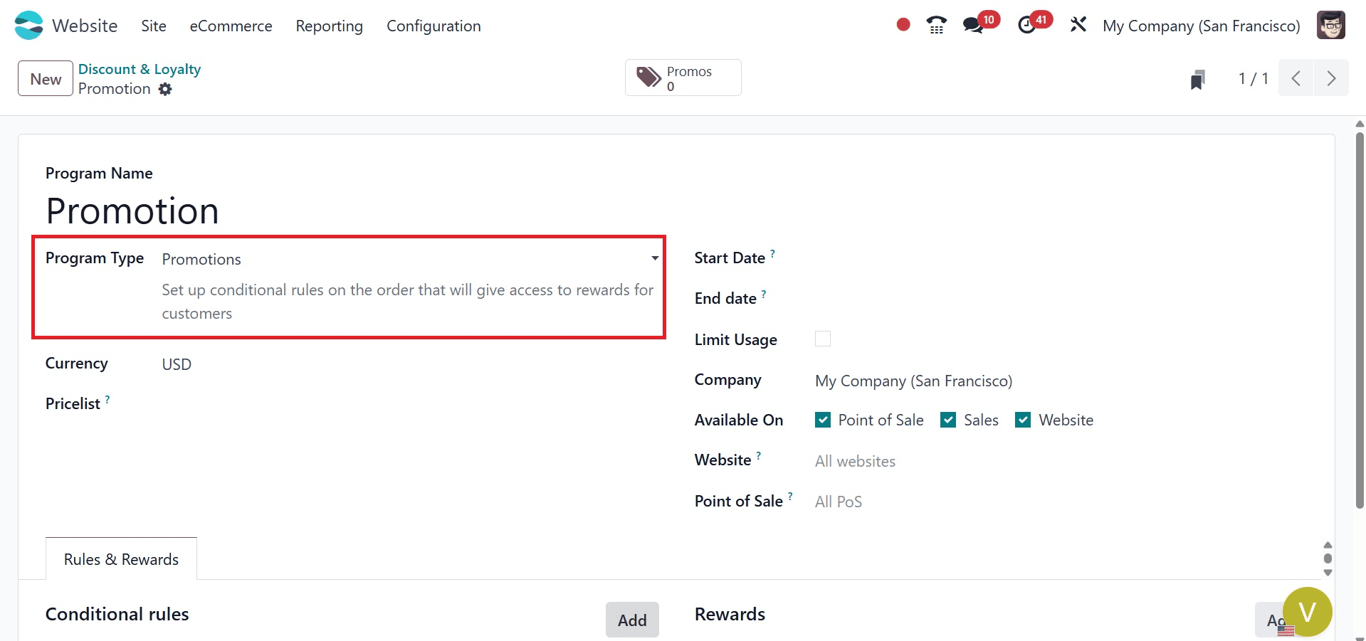 How to Increasing Sales with Promotion Programs on Odoo 18 Website-cybrosys