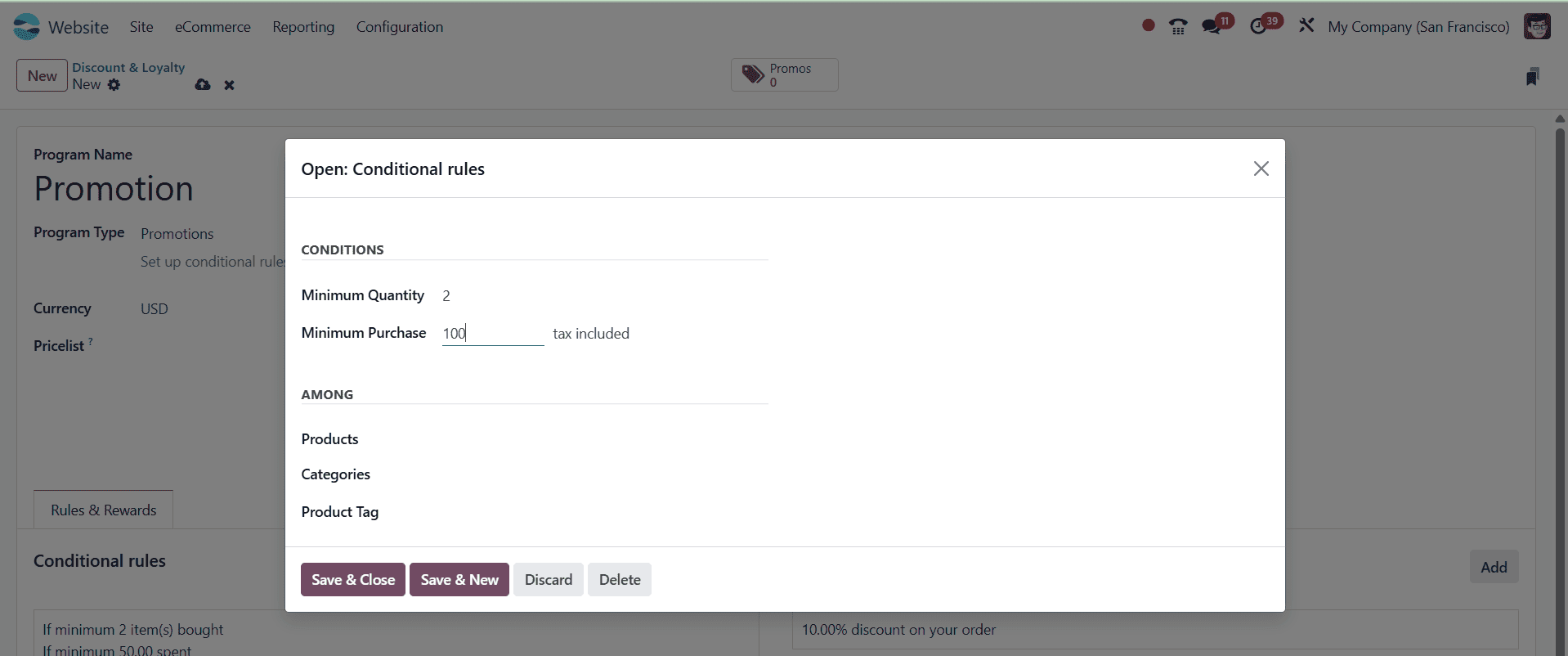 How to Increasing Sales with Promotion Programs on Odoo 18 Website-cybrosys