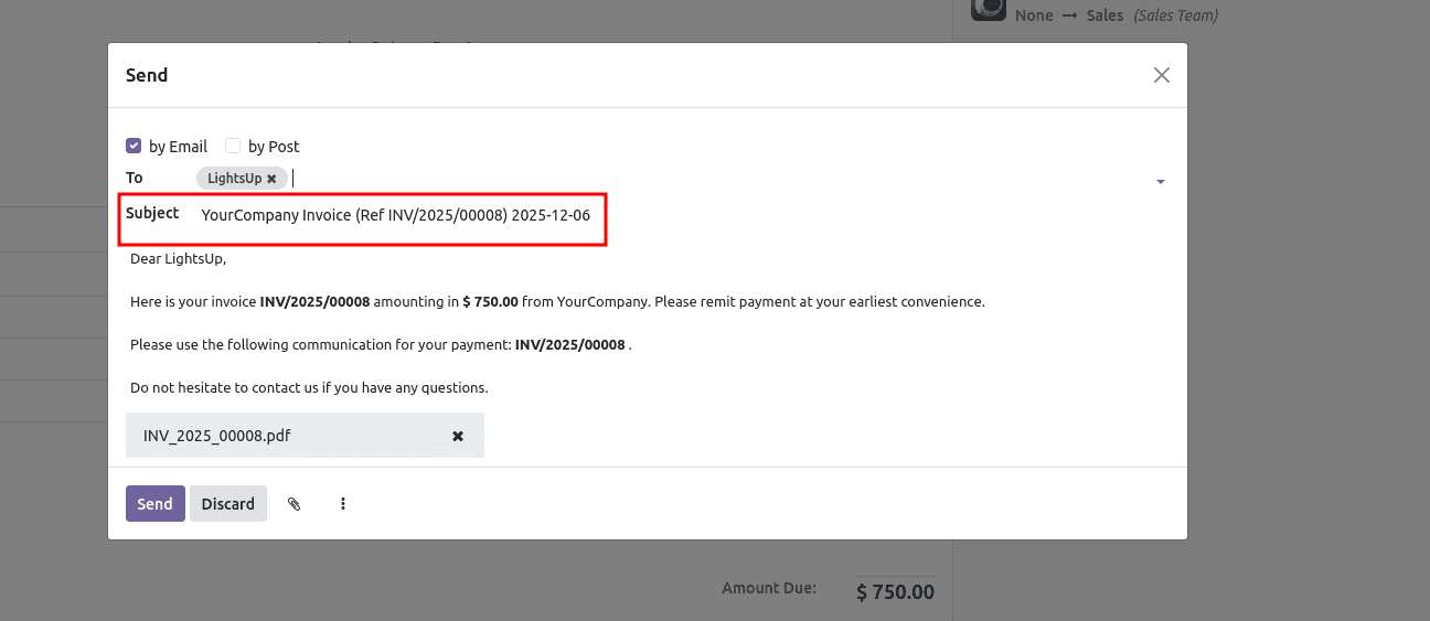How to Inherit & Update an Existing Mail Template in Odoo 19-cybrosys