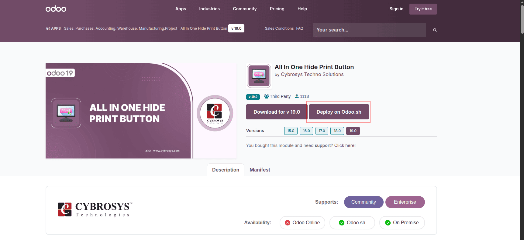 How to Install a Custom Module in Odoo 20-cybrosys