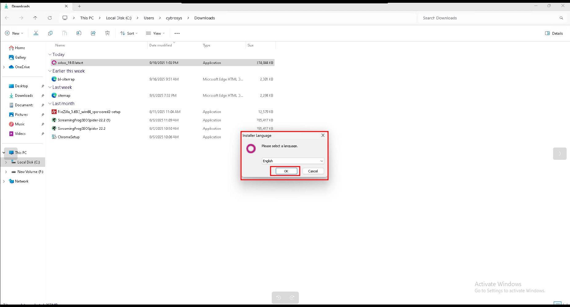 How to Install Odoo 19 in Windows Server-cybrosys