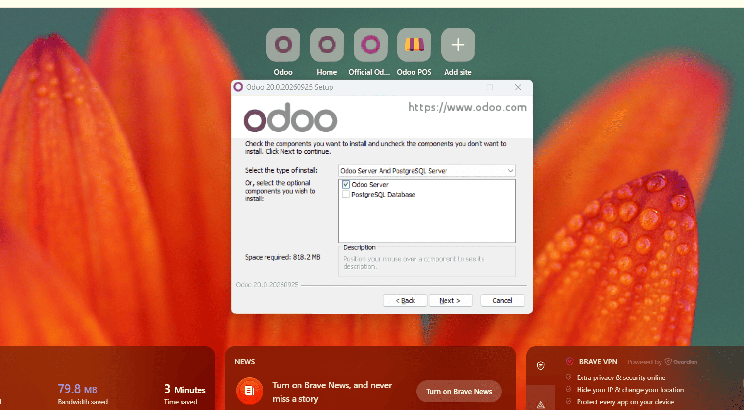 How to Install Odoo 20 on Windows Server-cybrosys